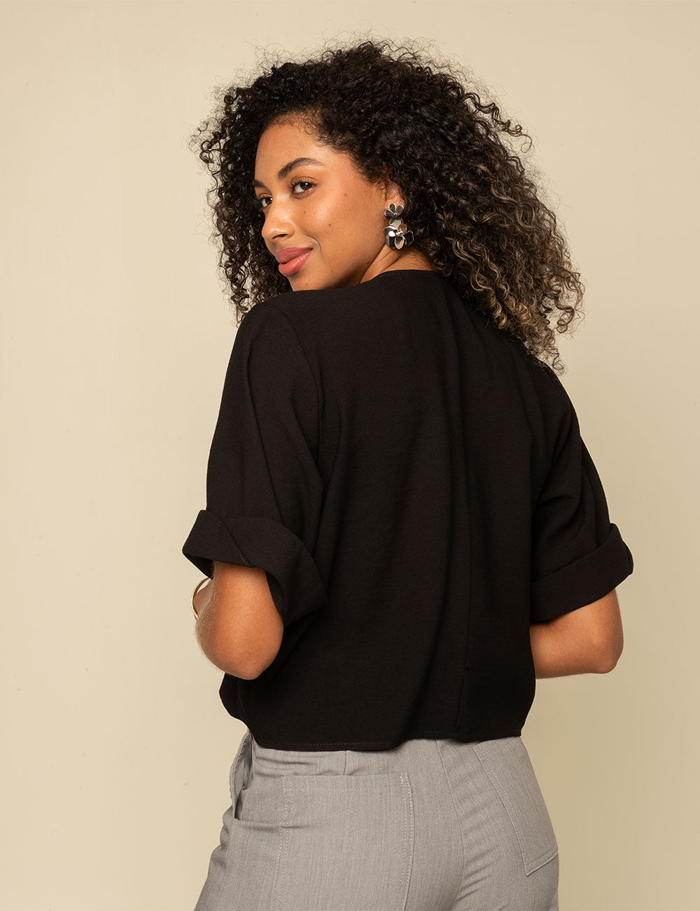 Blusa Cintia - Negro