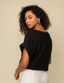Blusa Opal - Negro