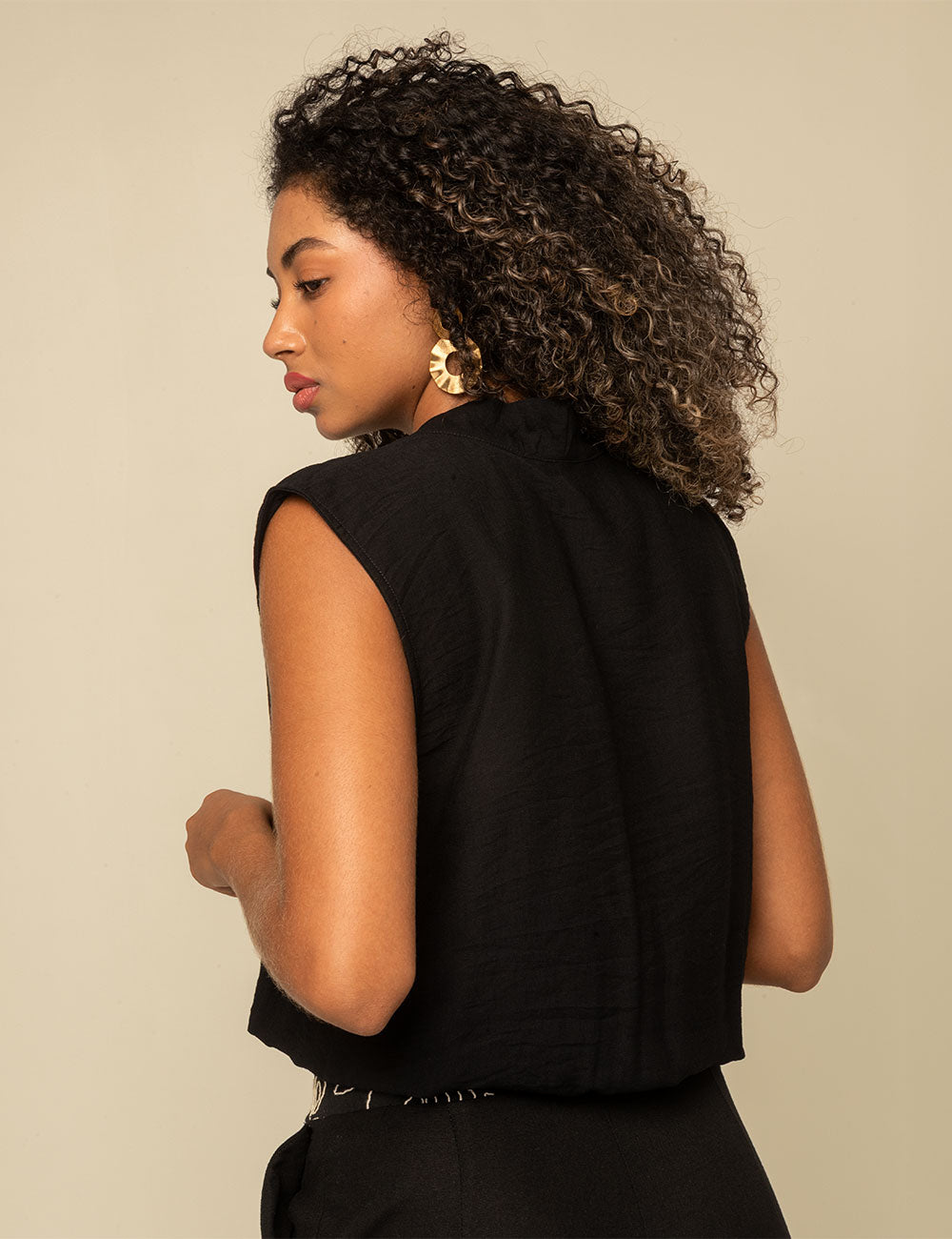 Blusa Seline - Negro