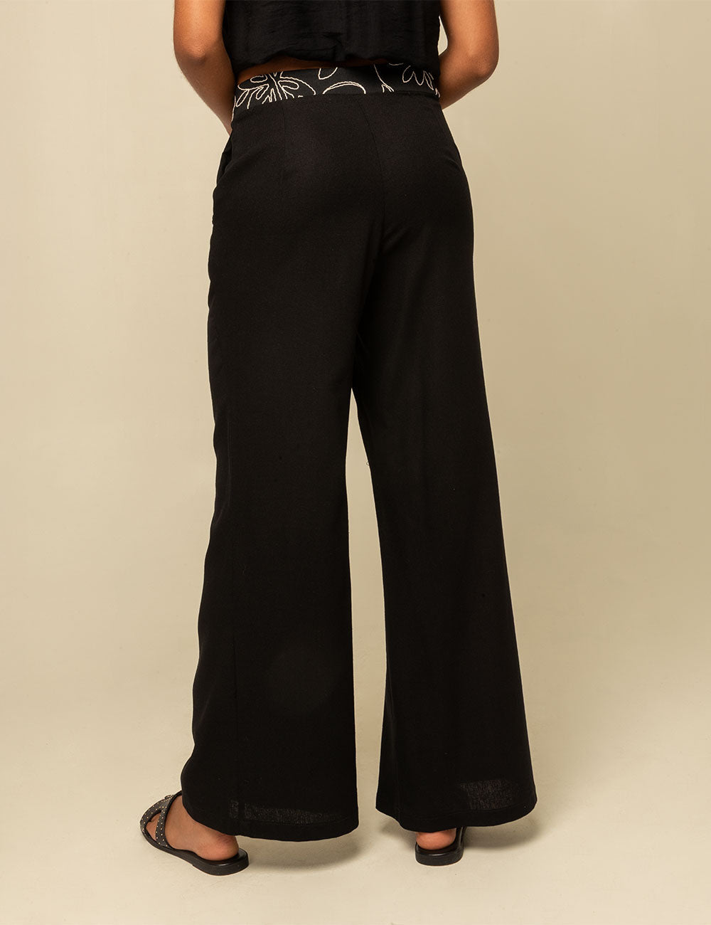 Pantalón Floréa - Negro
