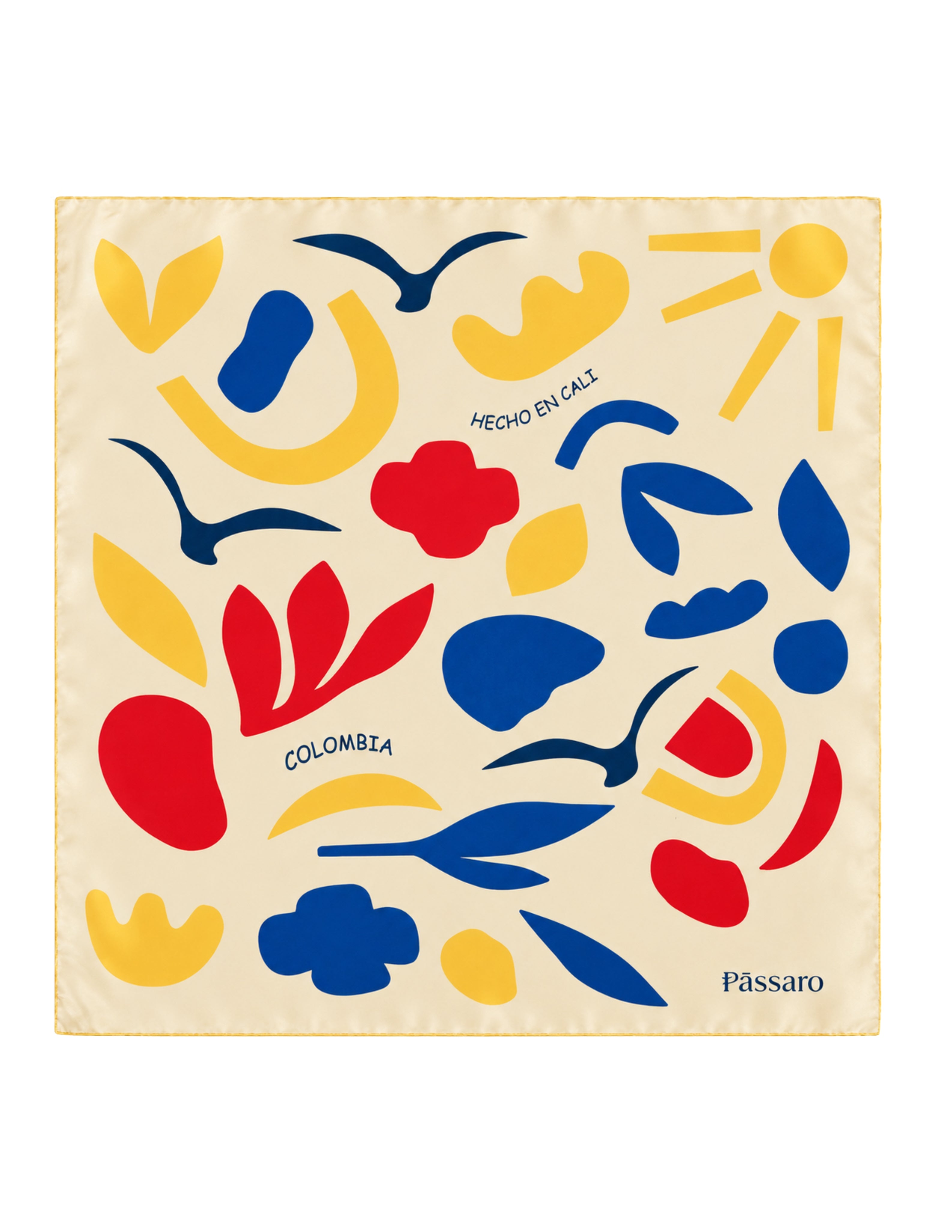 Pañoleta Colombia - Estampado Riqueza