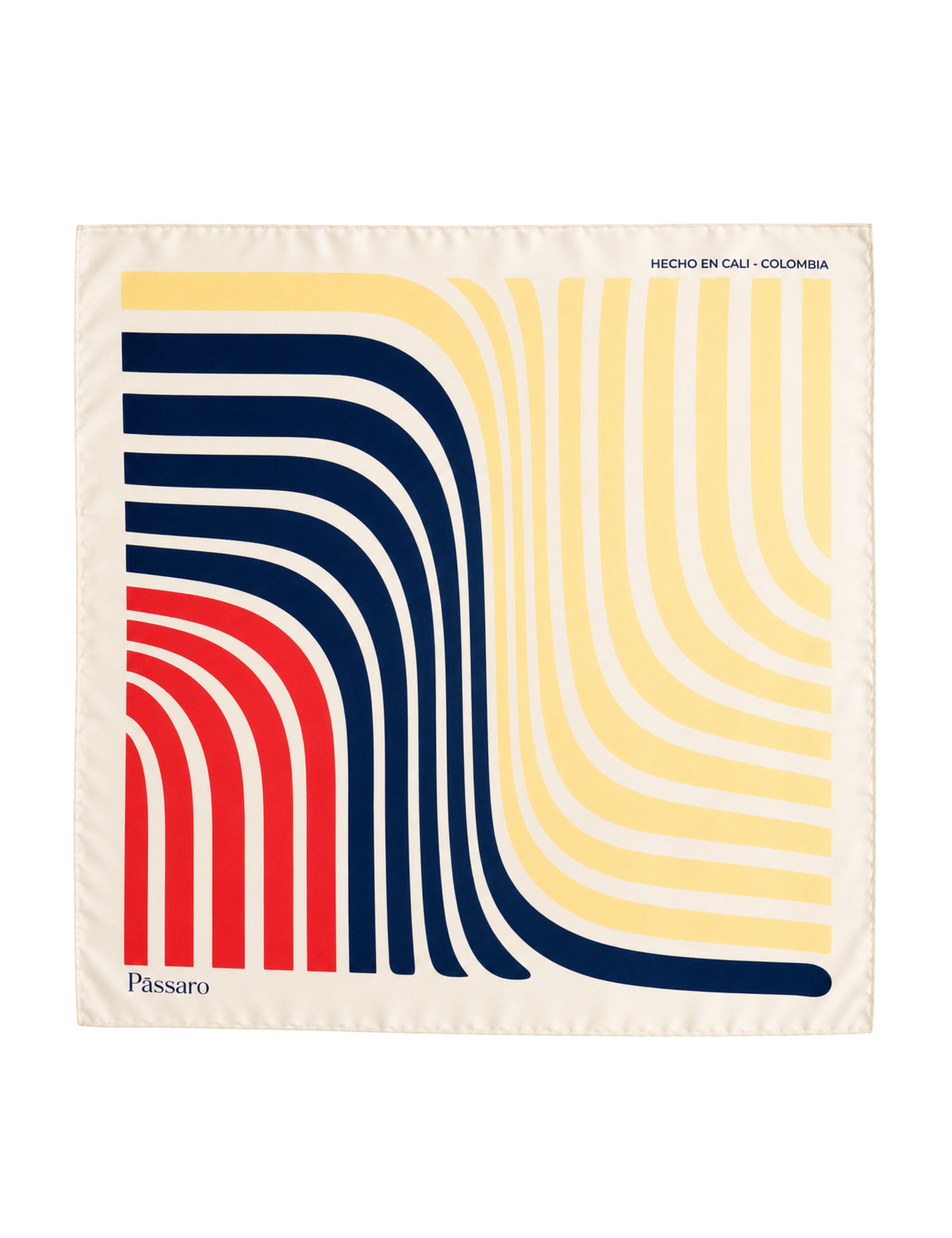 Pañoleta Colombia - Estampado Tricolor