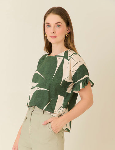 Blusa Natura - Estampado