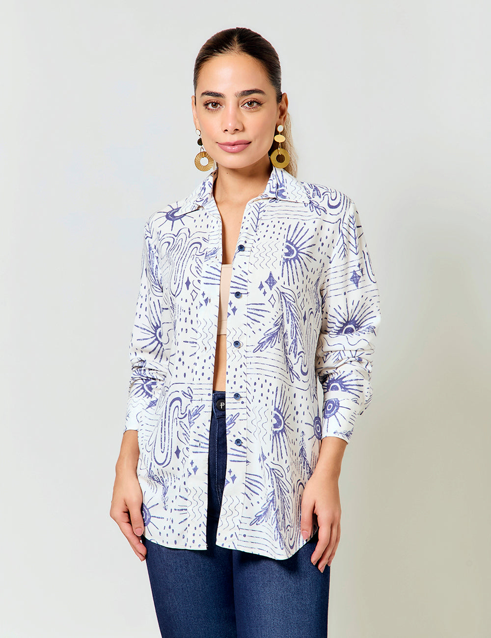 Blusa Origen - Estampado