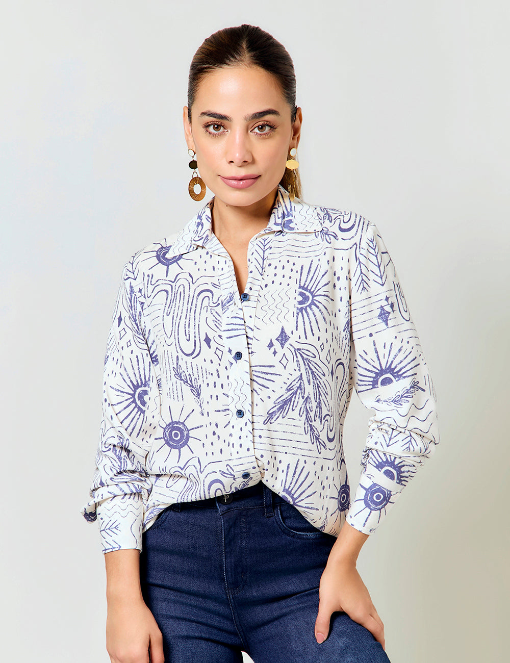 Blusa Origen - Estampado