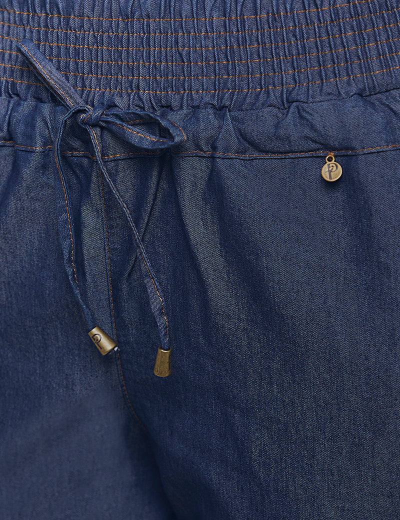 Pantalón Chambray - Azul Índigo