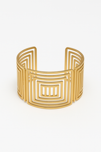 Brazalete Zafra - Dorado