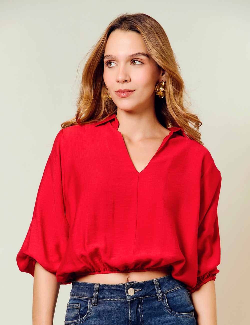 Blusa Leal - Rojo