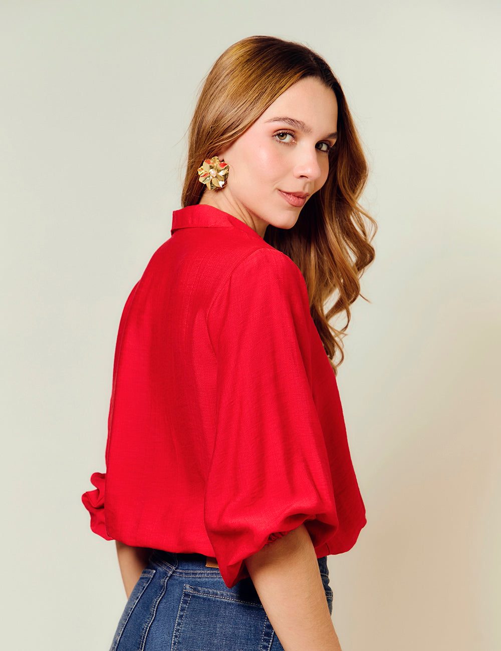 Blusa Leal - Rojo