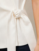 Blusa Camelia - Marfil