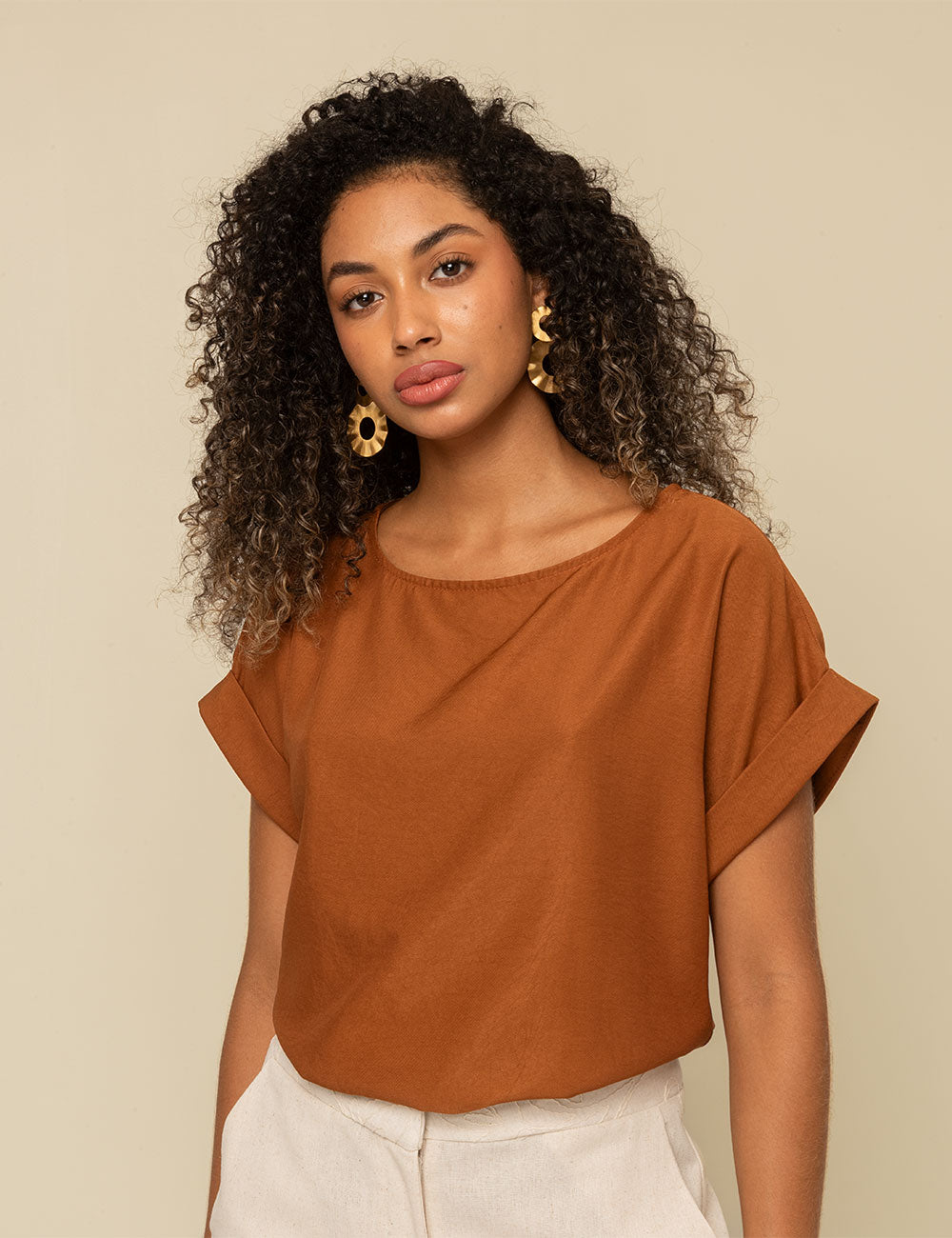 Blusa Full - Terracota