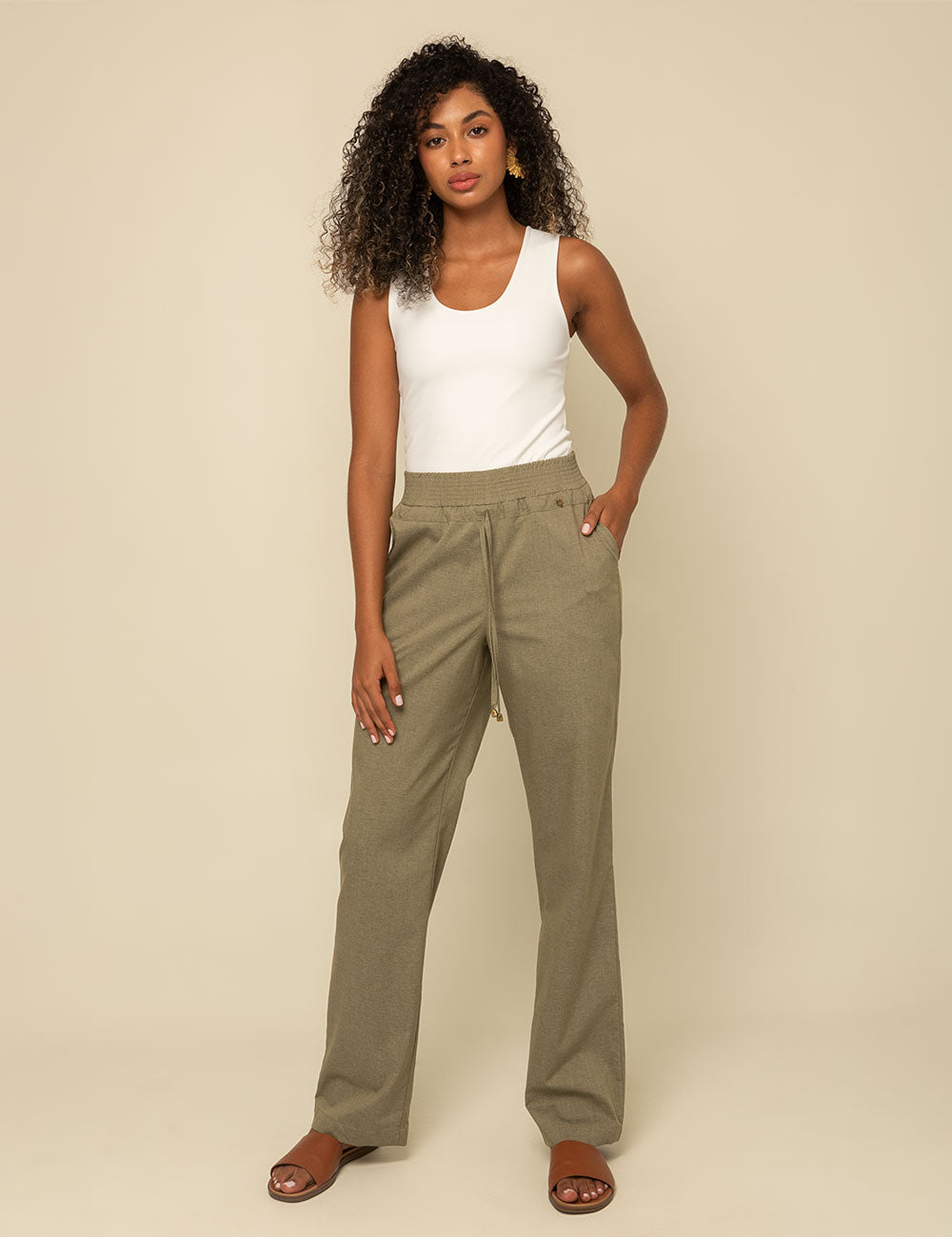 Pantalon - Verde M.