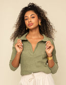 Blusa Éter - Verde