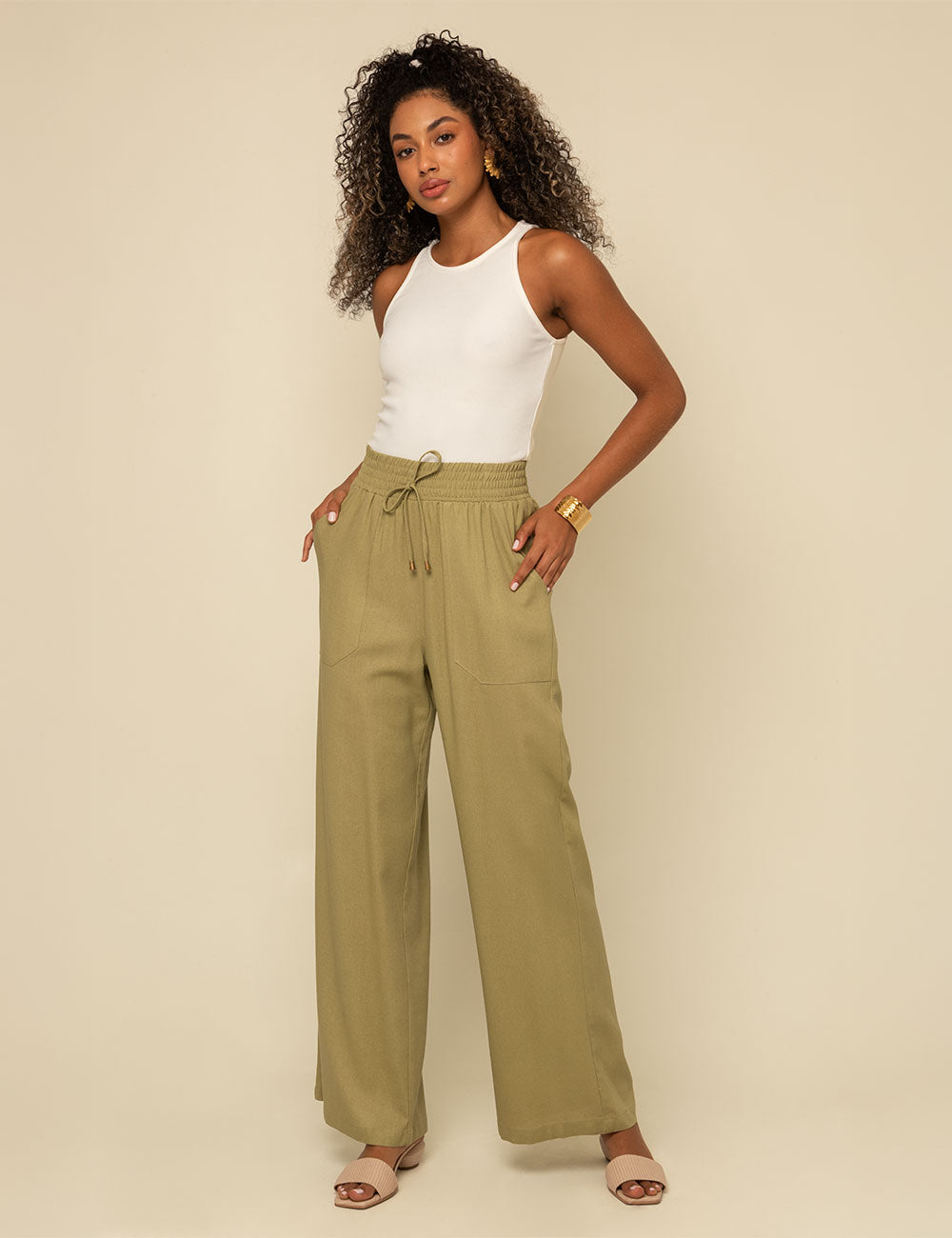 Pantalon - Verde