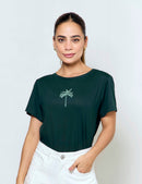 Camiseta a-mar - Verde Palmera