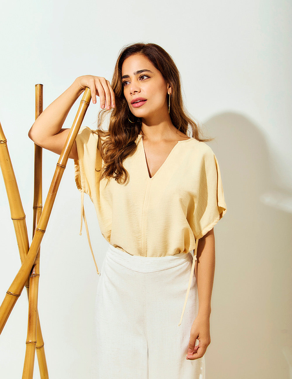 Blusa Shine - Amarillo