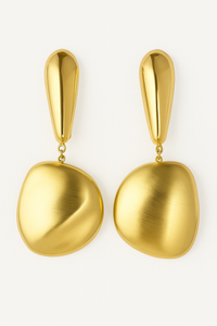 Aretes Orbe - Dorado
