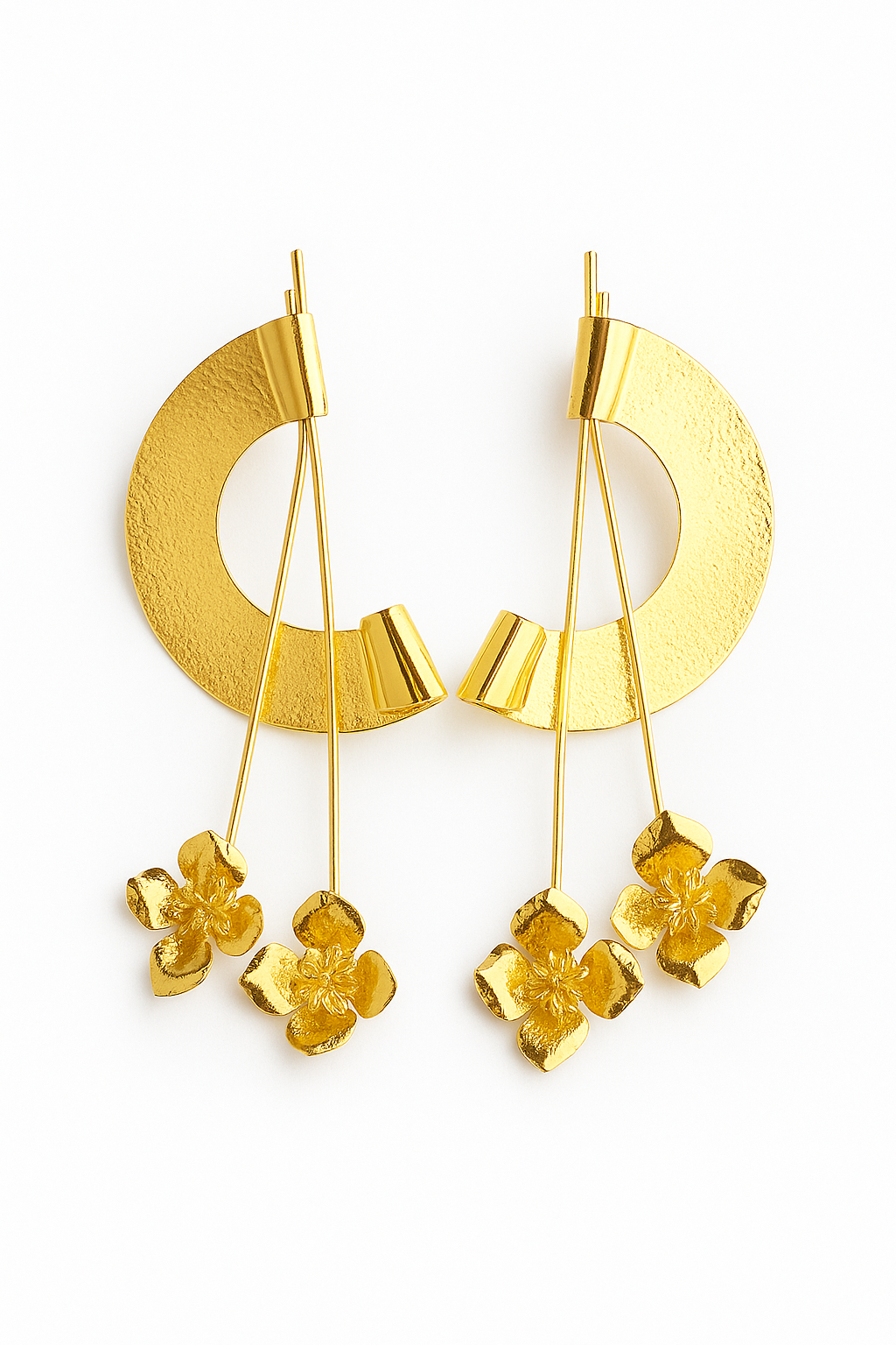 Aretes Flavia - Dorado