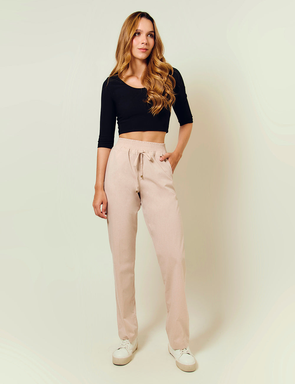 Pantalón Colors - Arena