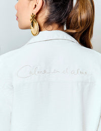 Blusa "Calma en el alma" - Arena