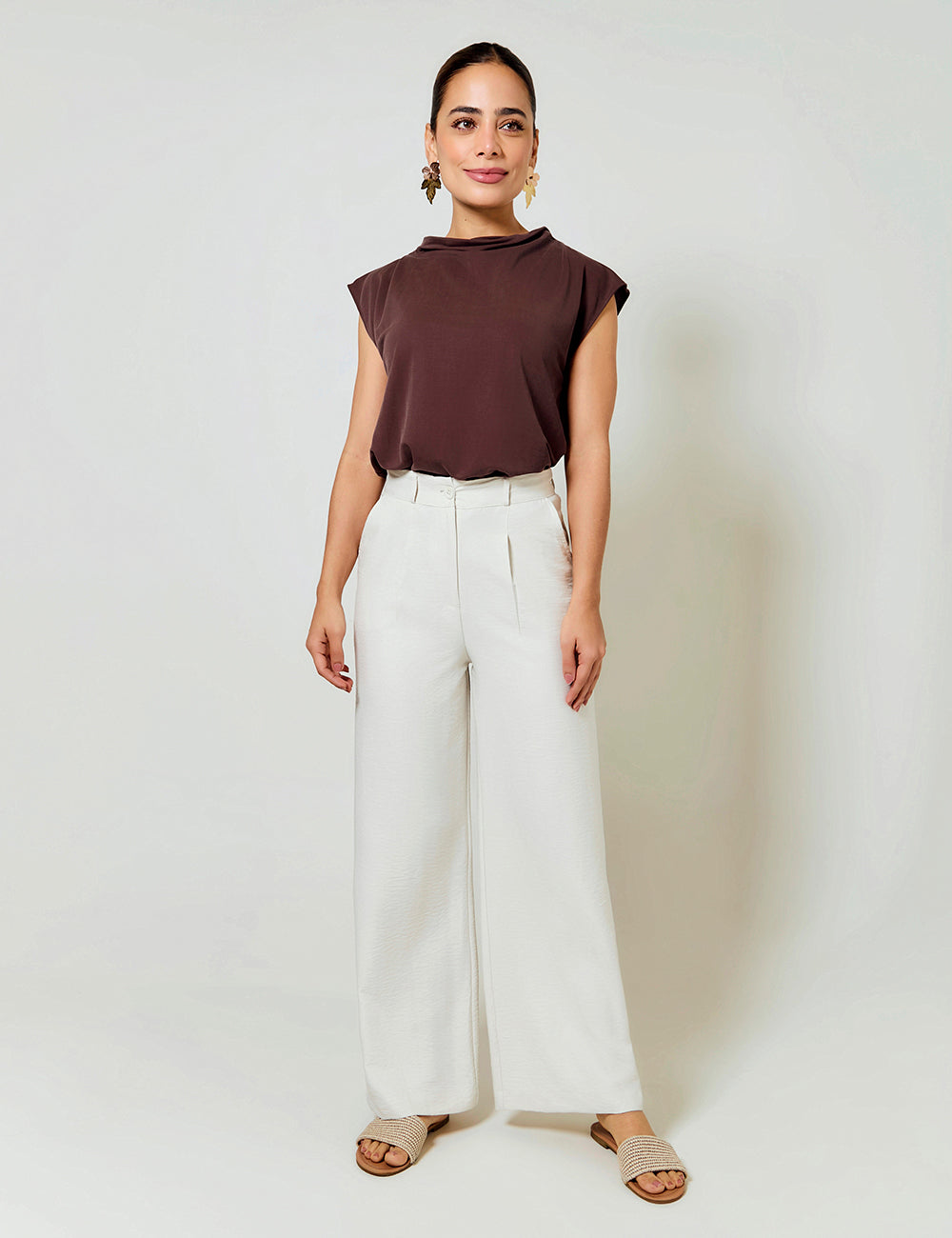 Pantalón Merlot - Arena