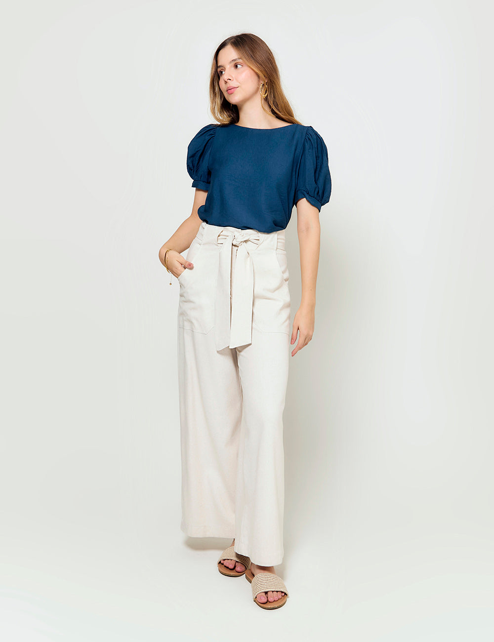 Pantalón Cristal - Arena