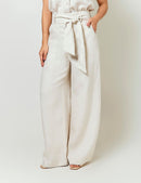 Pantalón Lino Puro - Arena