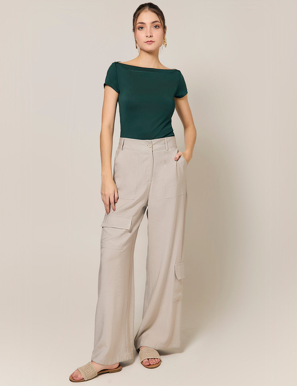 Pantalón Propósito - Arena