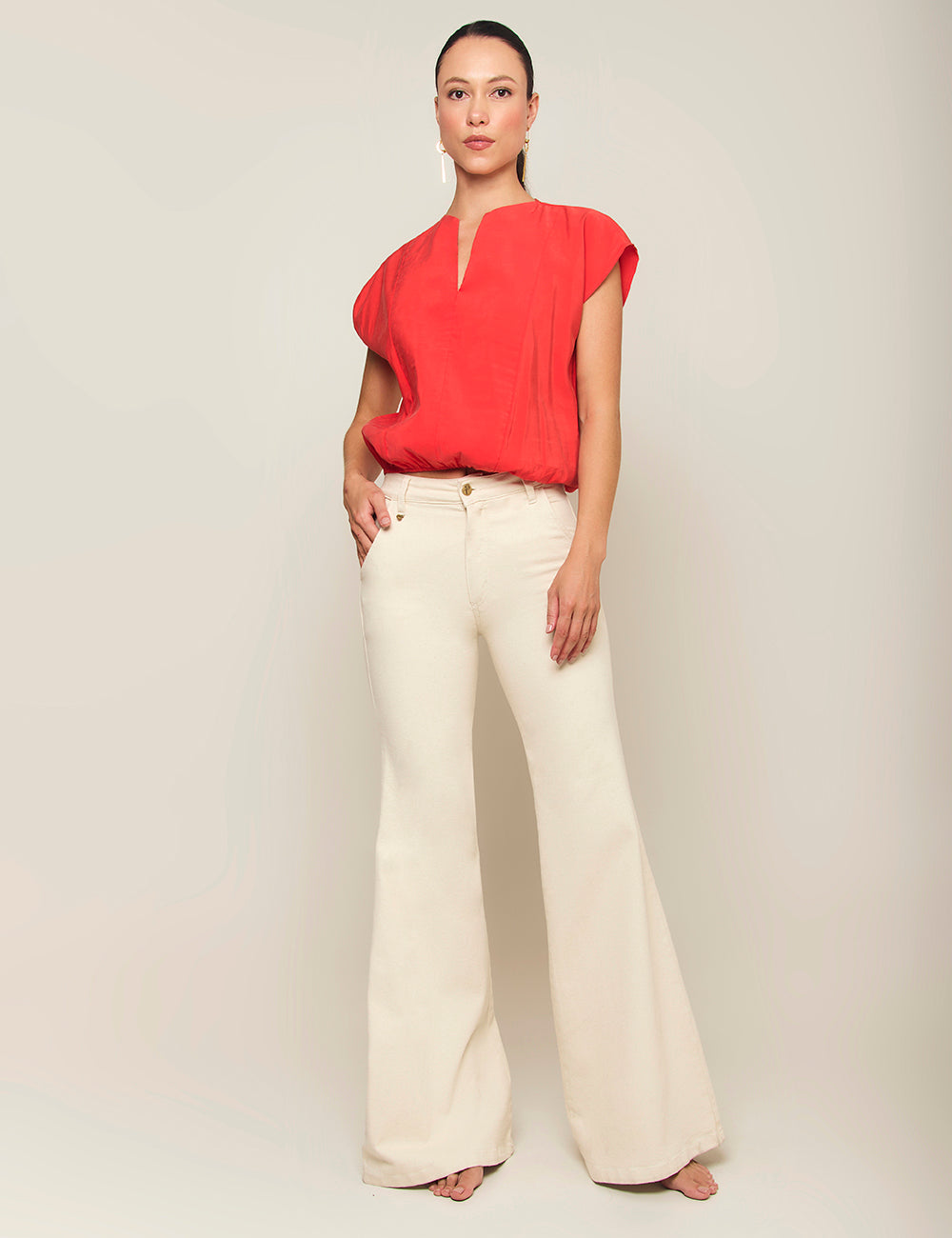 Pantalón Ser - Marfil