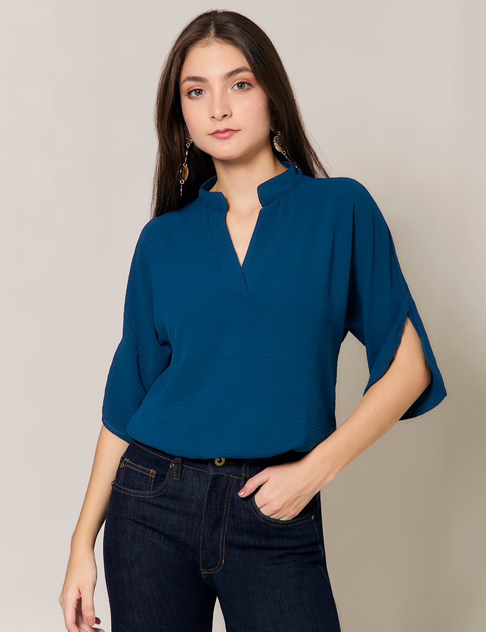 Blusa Nerú - Azul