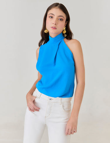 Blusa Luxe - Azul