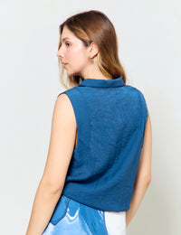 Blusa Delta - Azul