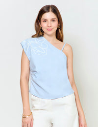 Blusa Cáliz - Azul