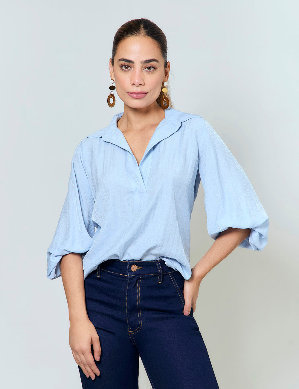 Blusa Intuición - Azul