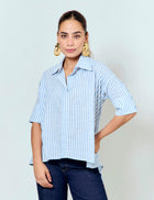 Blusón Celeste - Azul