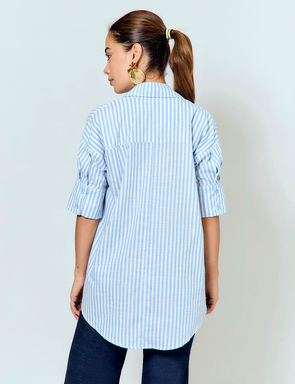 Blusón Celeste - Azul