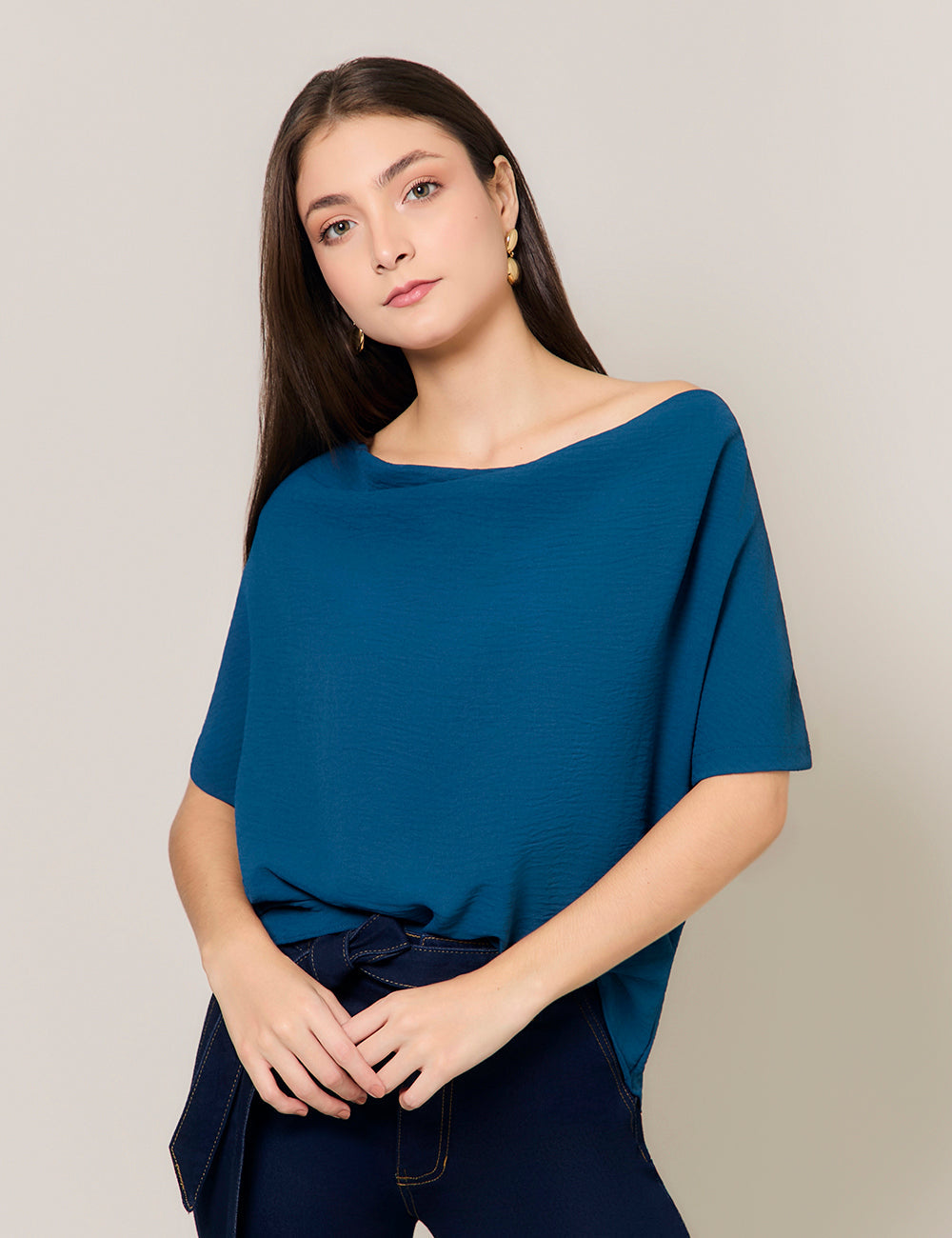 Blusa Fluir - Azul