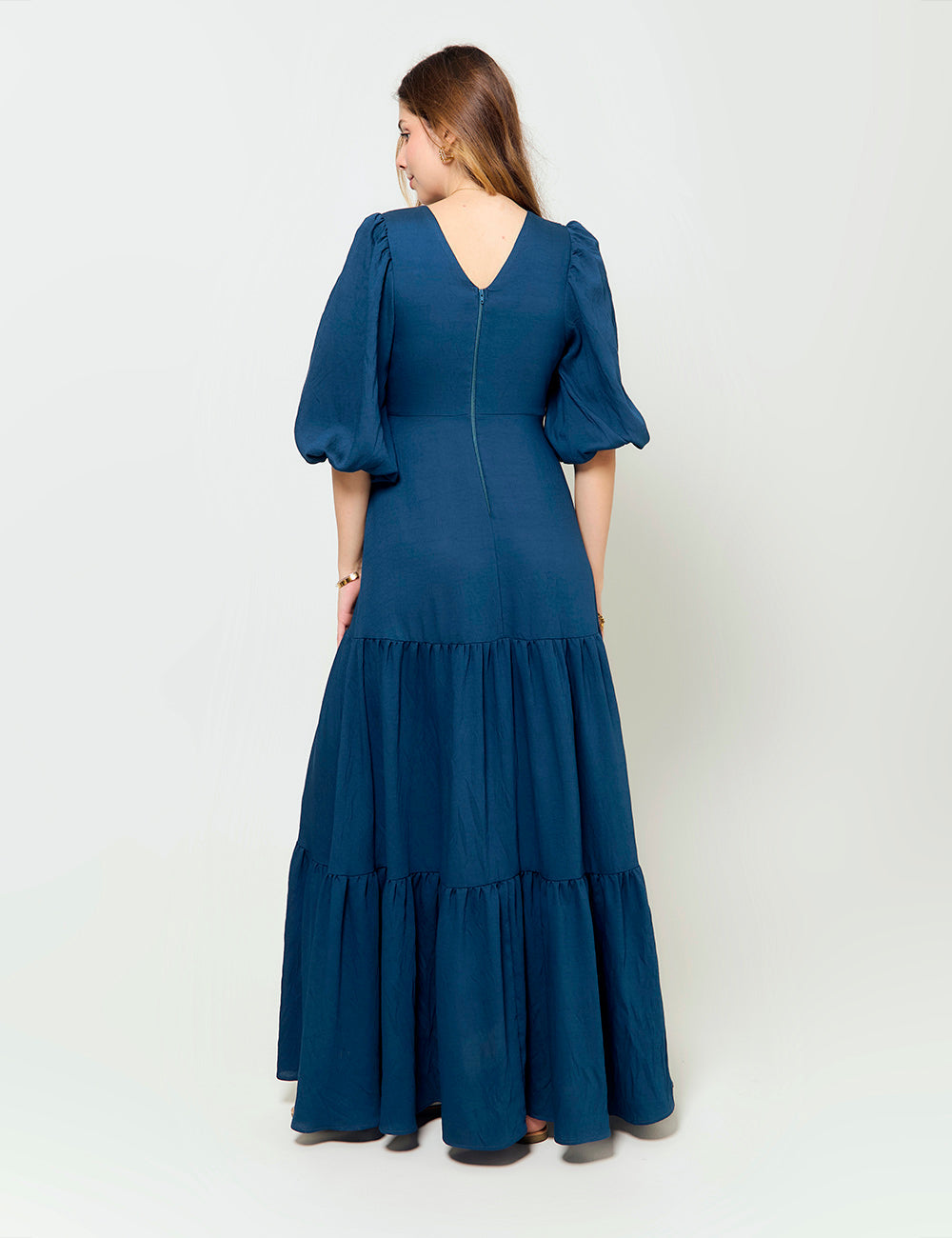 Vestido Pureza - Azul