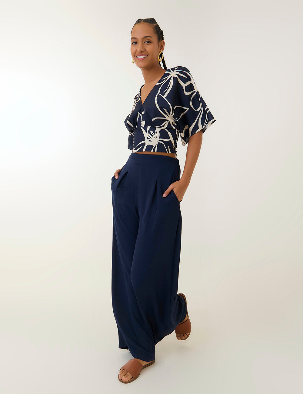 Pantalón Aluna - Azul