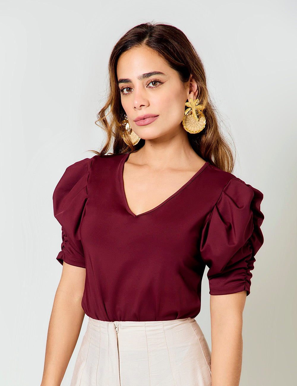 Blusa Impulso - Berenjena