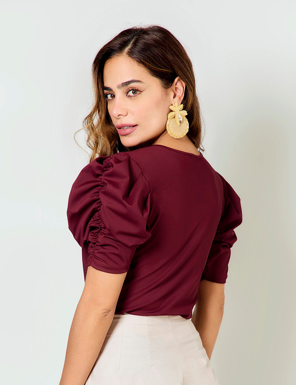 Blusa Impulso - Berenjena