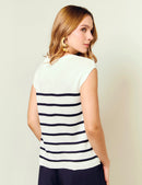 Blusa Ancla - Marfil