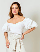 Blusa Trascender - Blanco