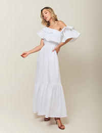 Vestido Encantadora - Blanco