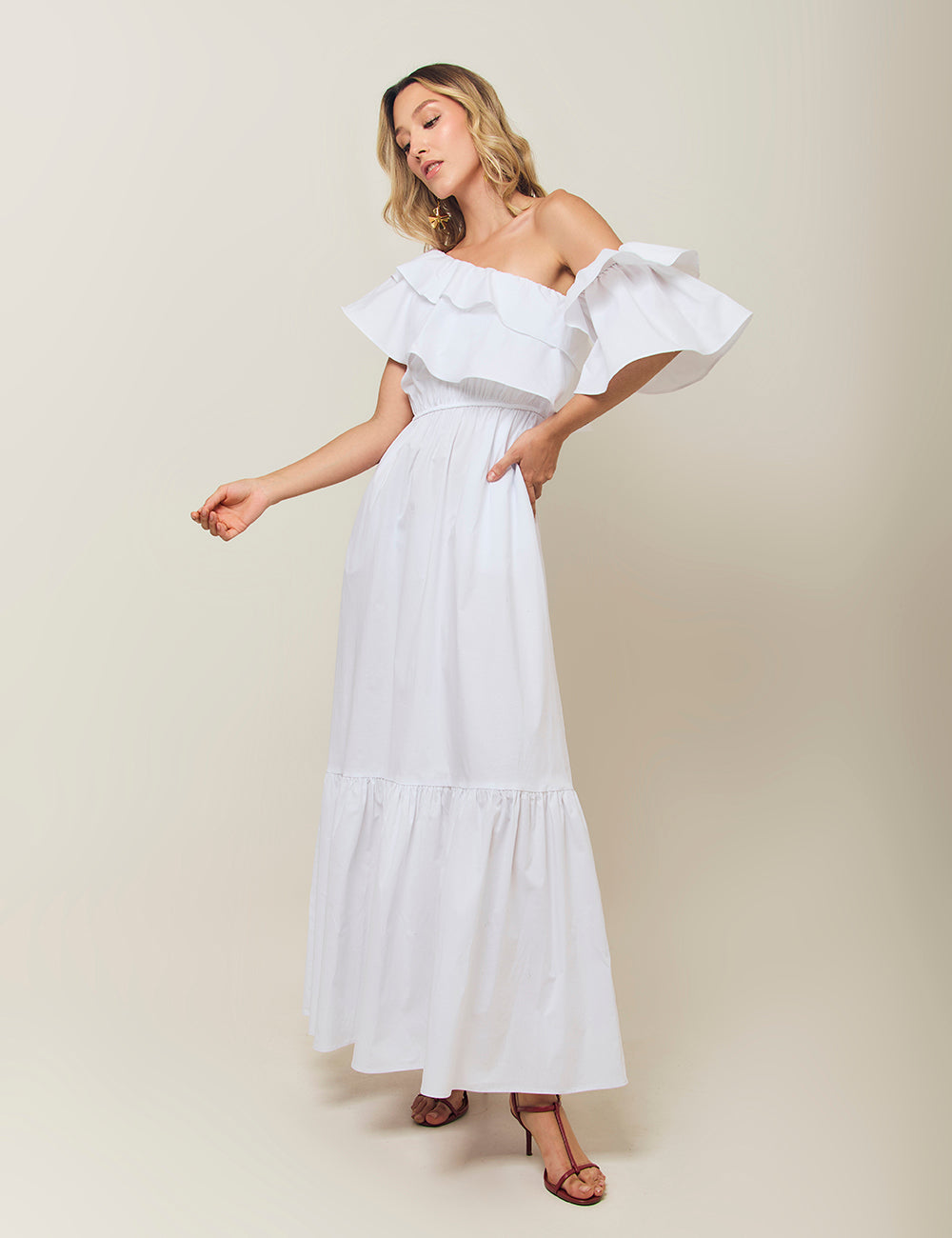 Vestido Encantadora - Blanco