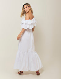 Vestido Encantadora - Blanco