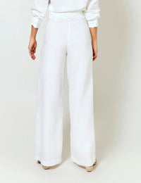 Pantalón Lino Puro - Blanco