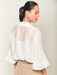 Blusa Radiante - Marfil