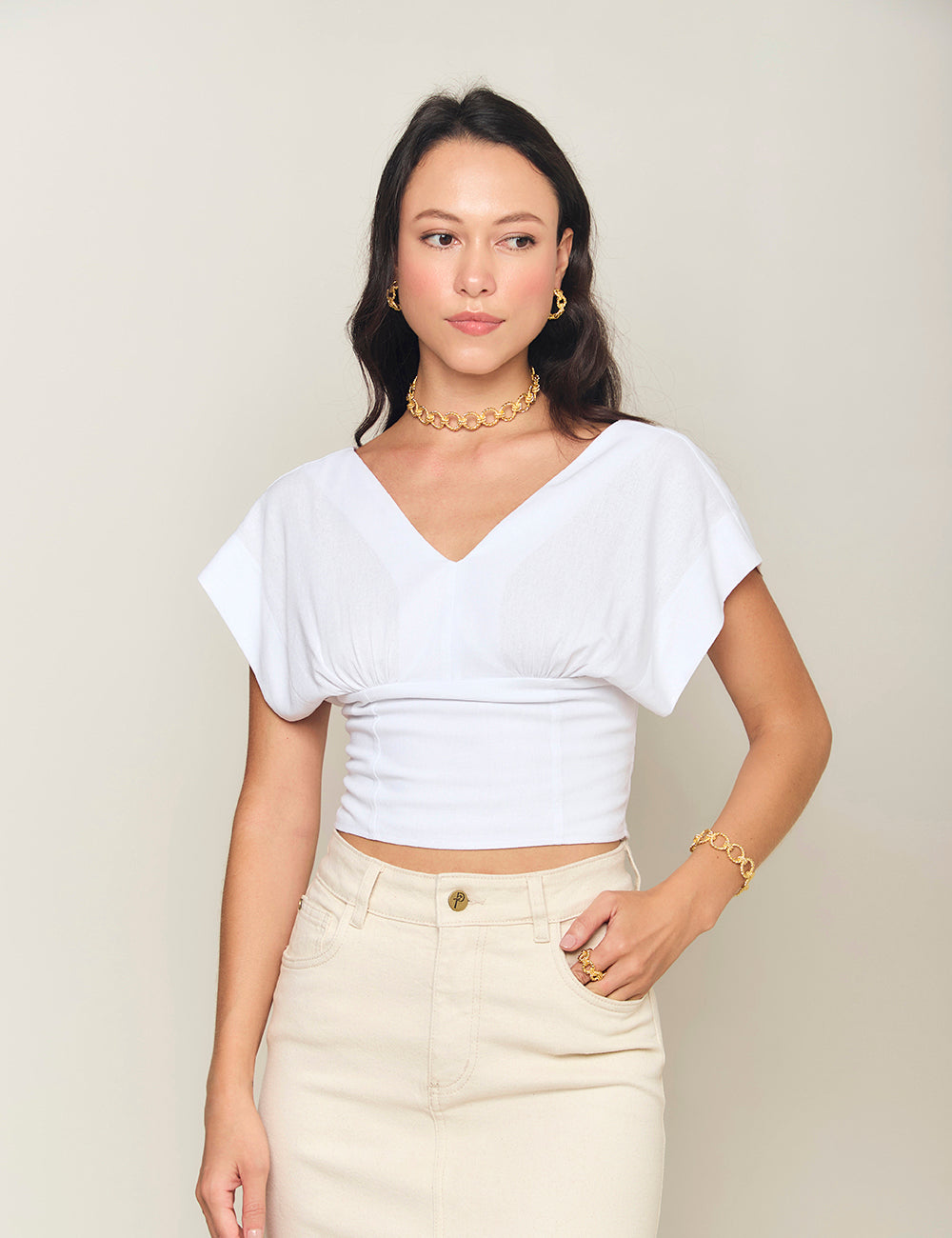 Blusa Intuición - Blanco