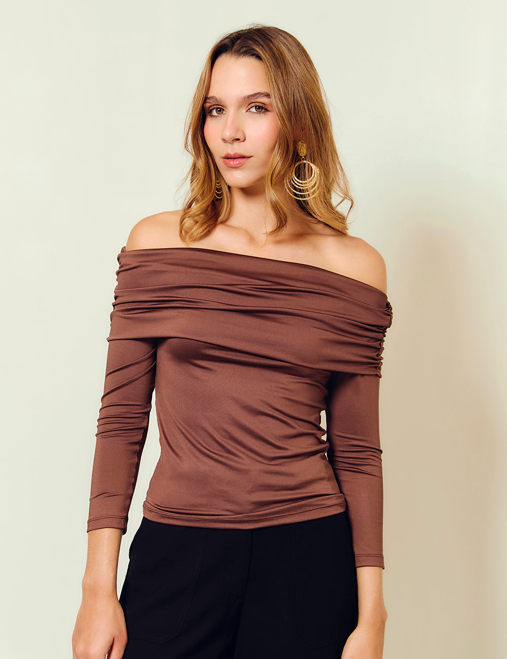Blusa Origen - Café